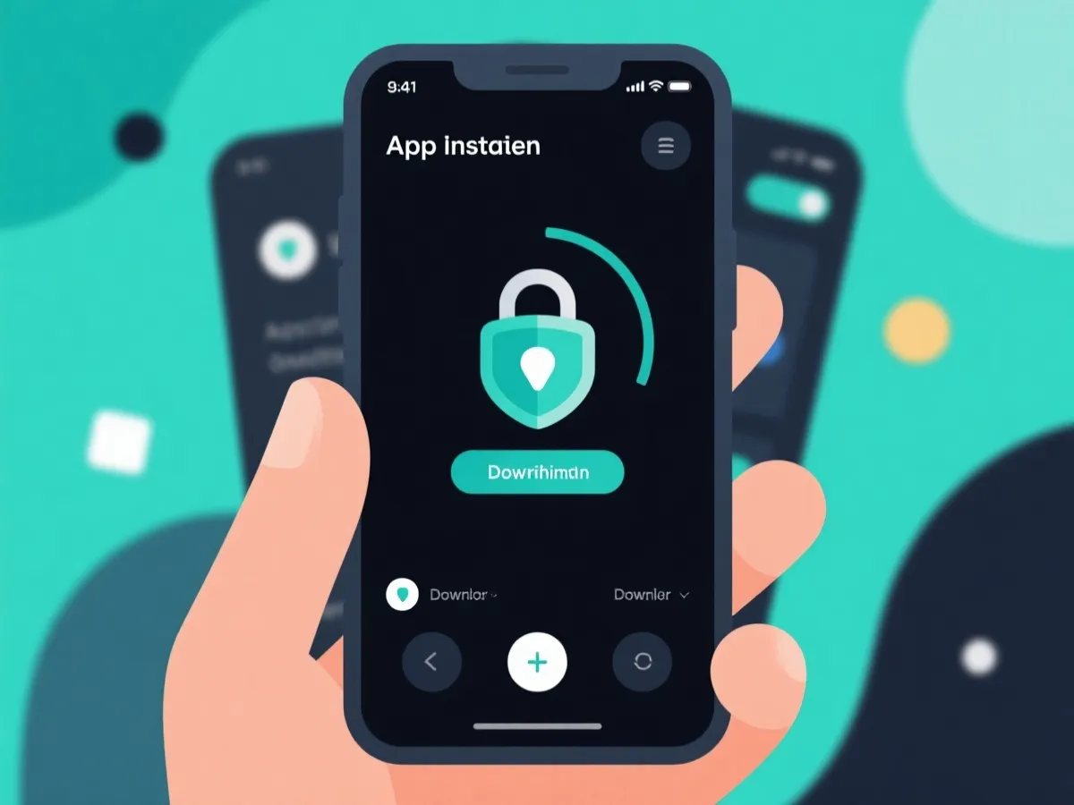 彩票APP下载中心官方APP下载界面示意图