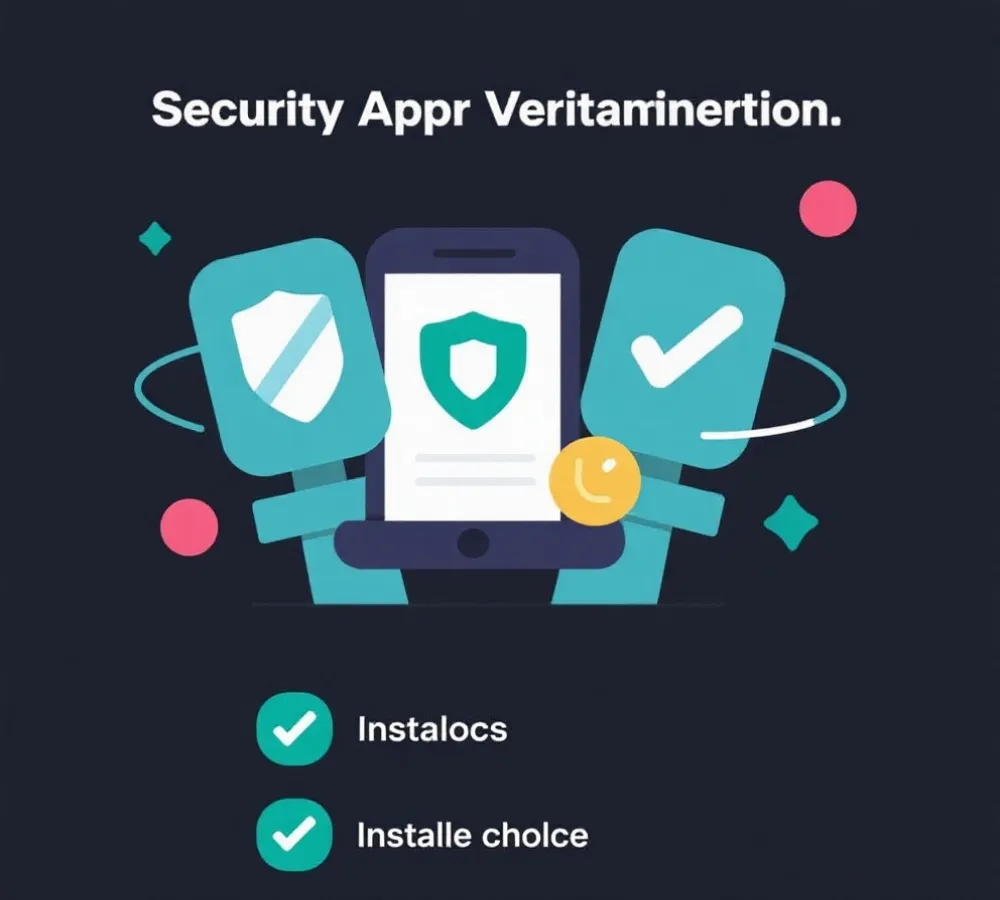 安全下载与安装核验示意图